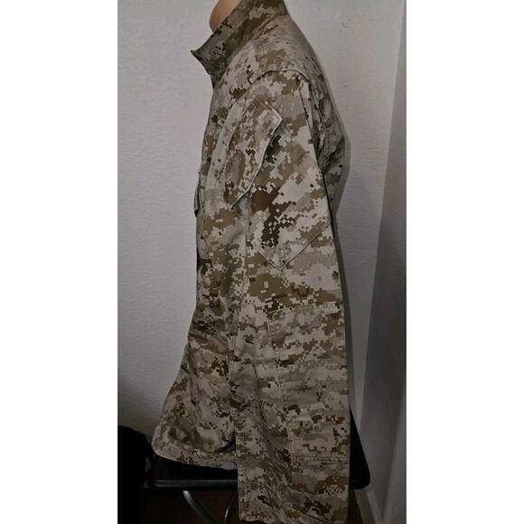 Dessert Marpat Set Med Long Marine Corps Digital Camo Military Shirt & Pants - Picture 4 of 15